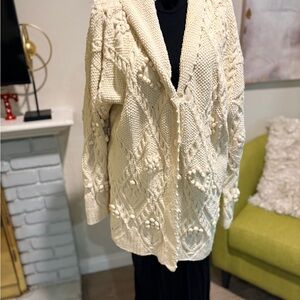 Cozy Cream Knit Sweater